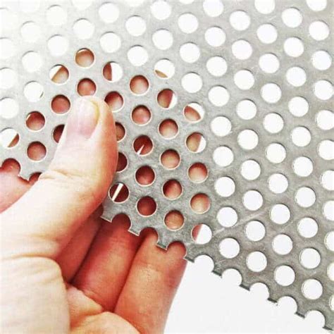 what is used to make a design on metal sheets|round holes for sheet metal.